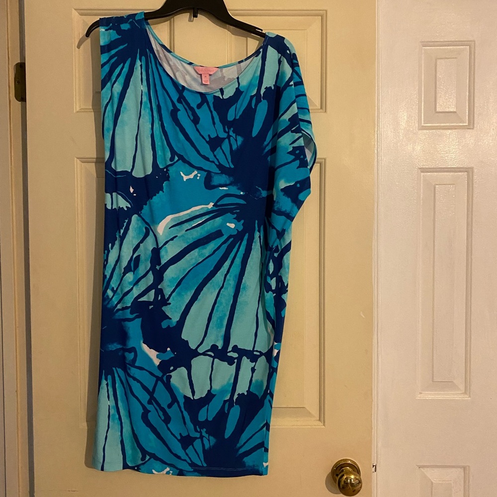 Blue Lilly Pulitzer dress EUC